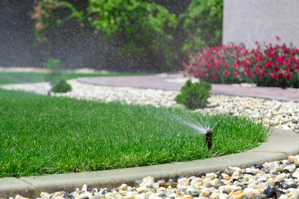 Lawn watering