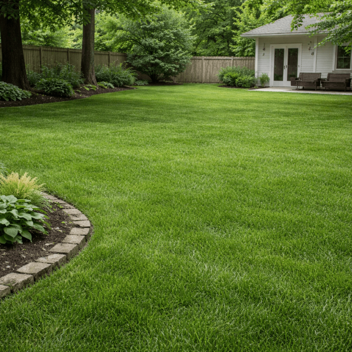 kentucky bluegrass lawn